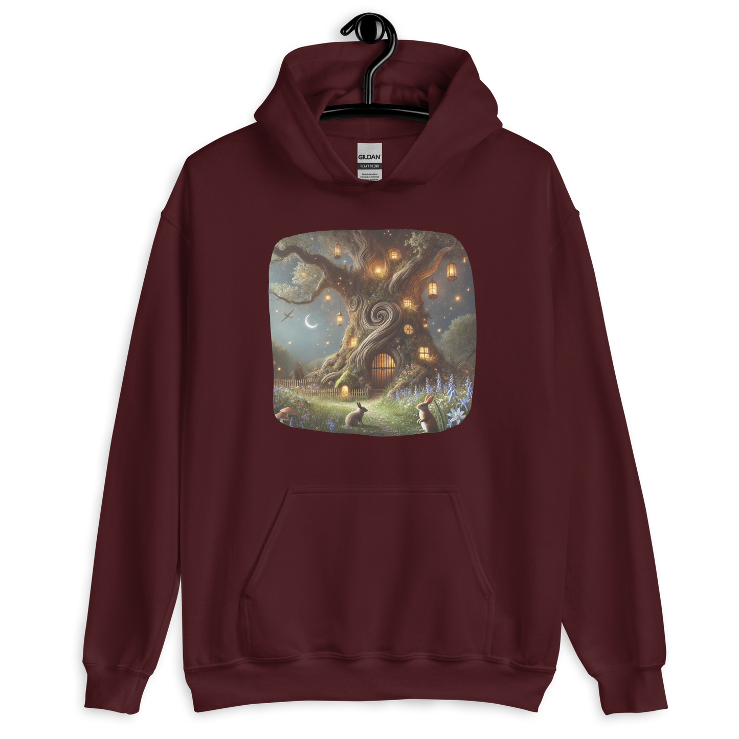 Wendys Place Hoodie with a cosy, vintage-inspired design evoking warmth and homey nostalgia.