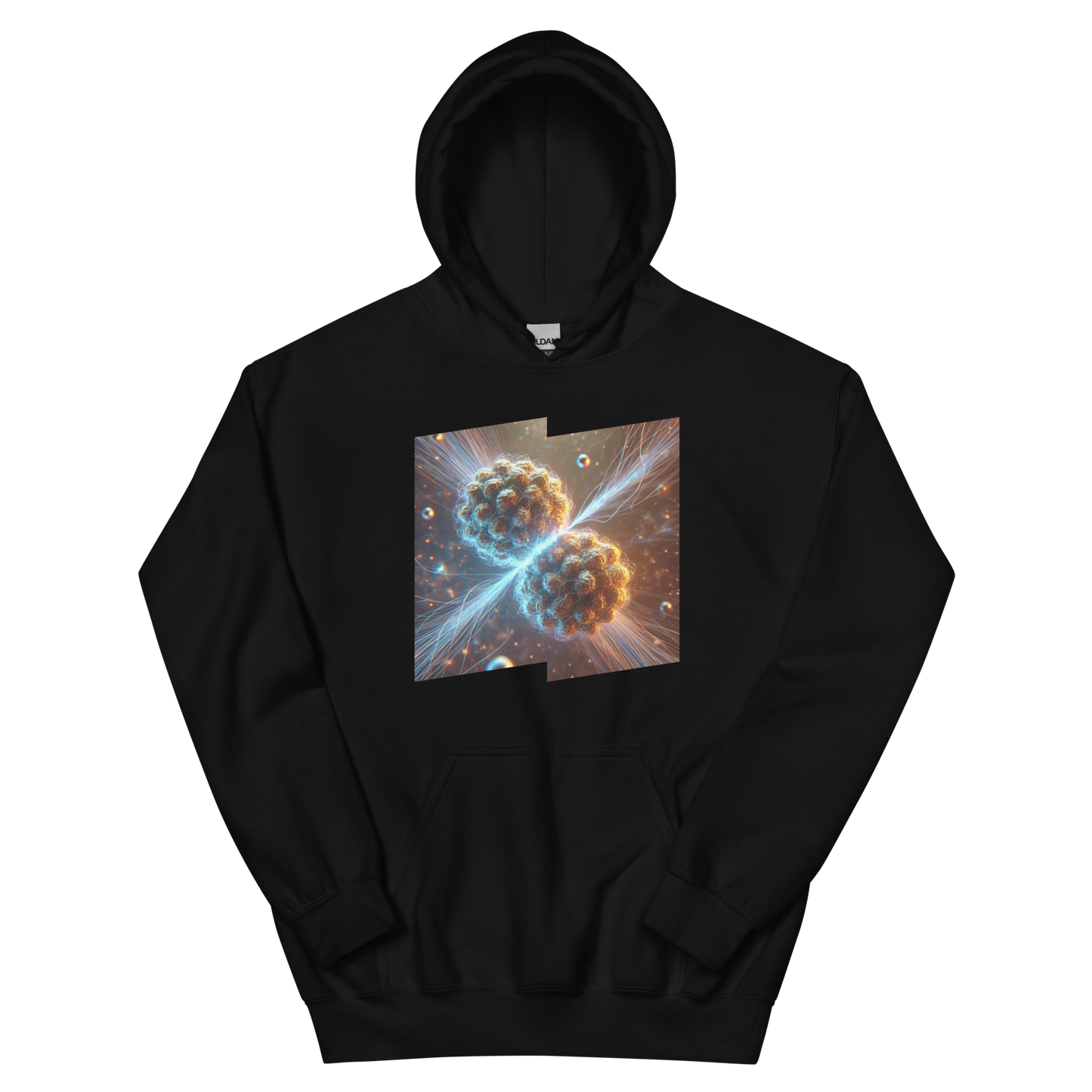 Stellar Synapse Black Hoodie from the Quantum Converge Collection at Absolute Legend