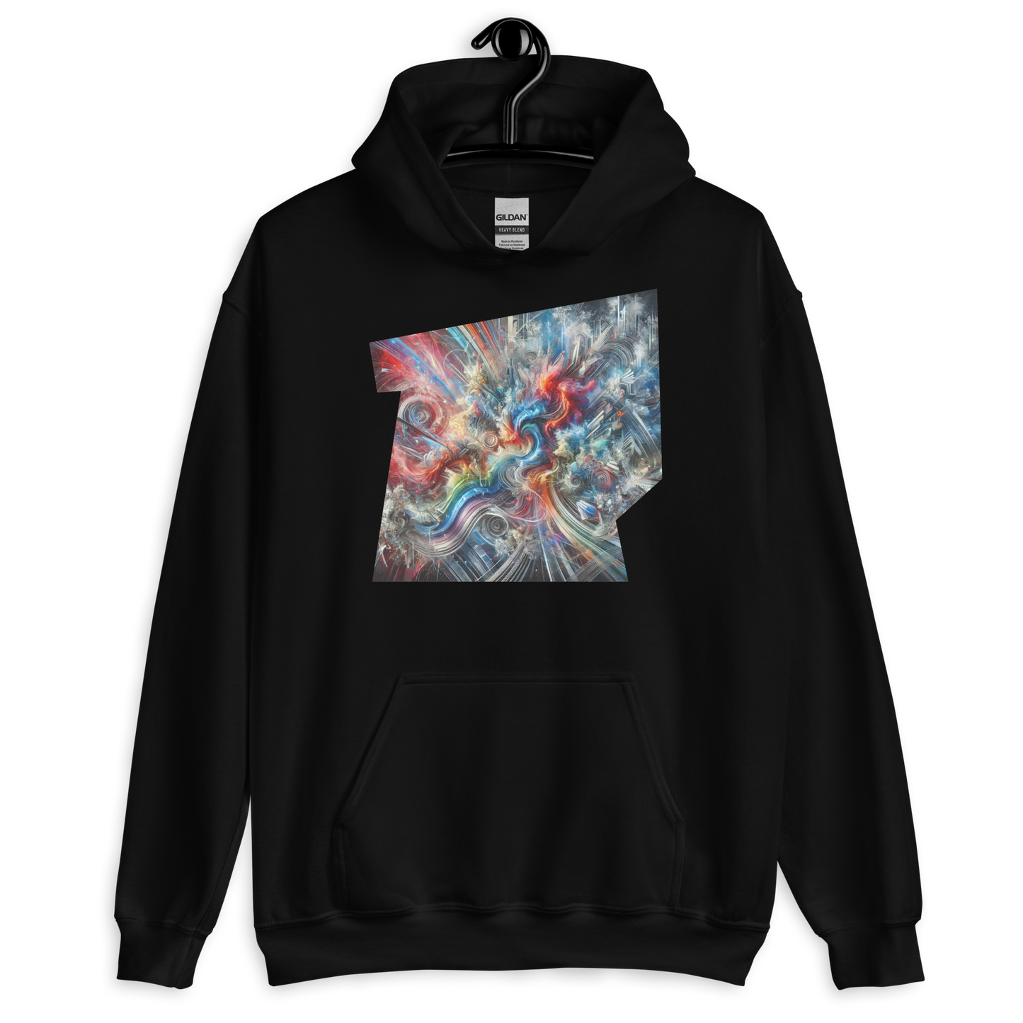 Explosive Reverie Black Hoodie from the Chaos Threads Collection at Absolute Legend
