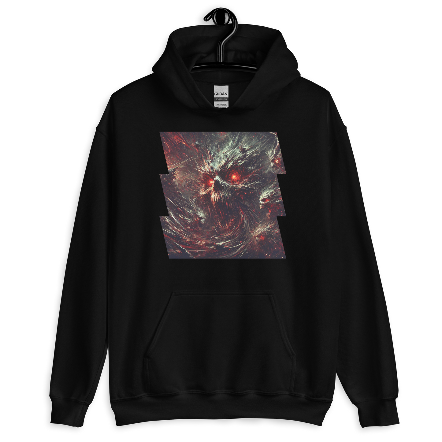 Hellstorm Scream Black Hoodie from the Chaos Threads Collection at Absolute Legend