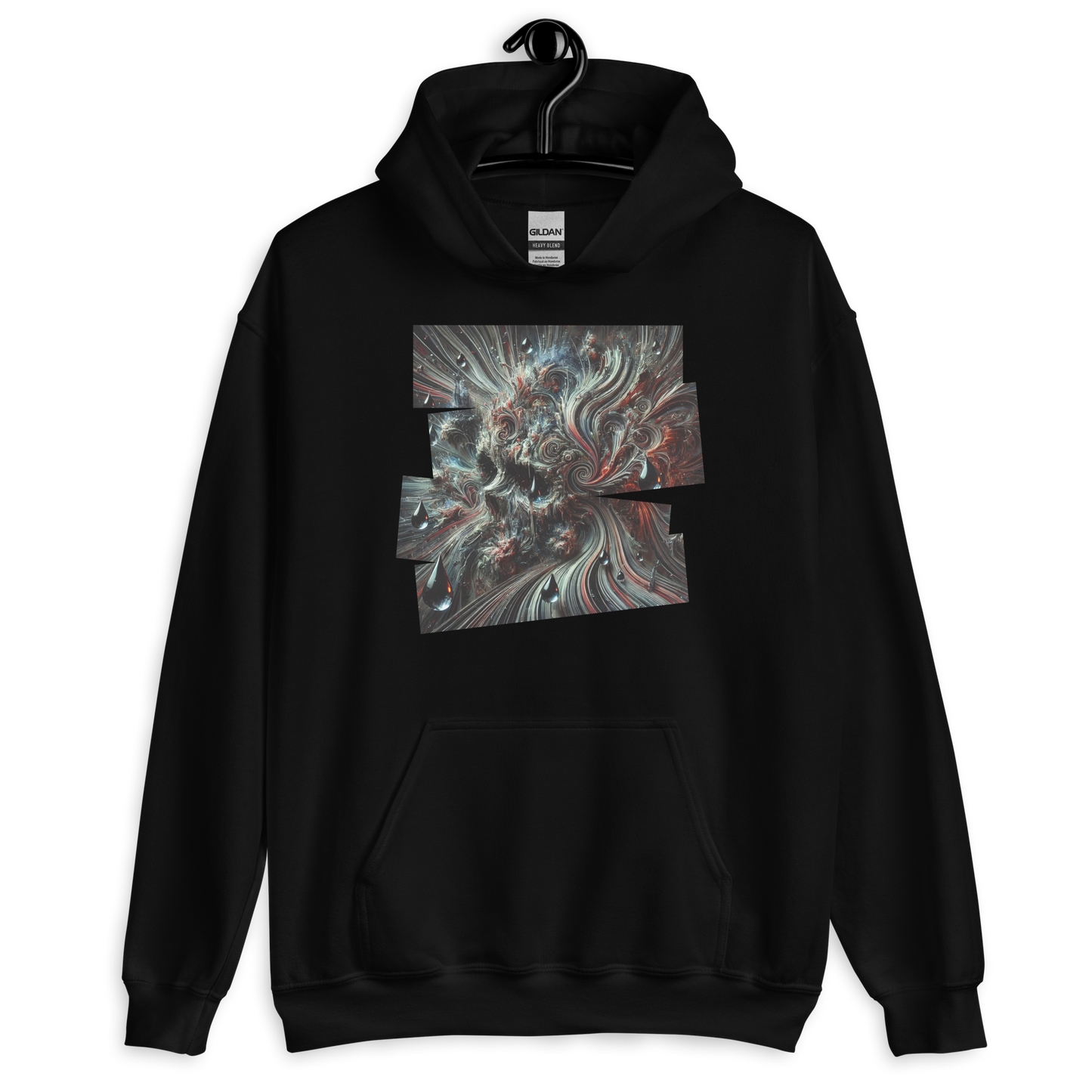 Tears in Chaos Black Hoodie from the Chaos Threads Collection at Absolute Legend