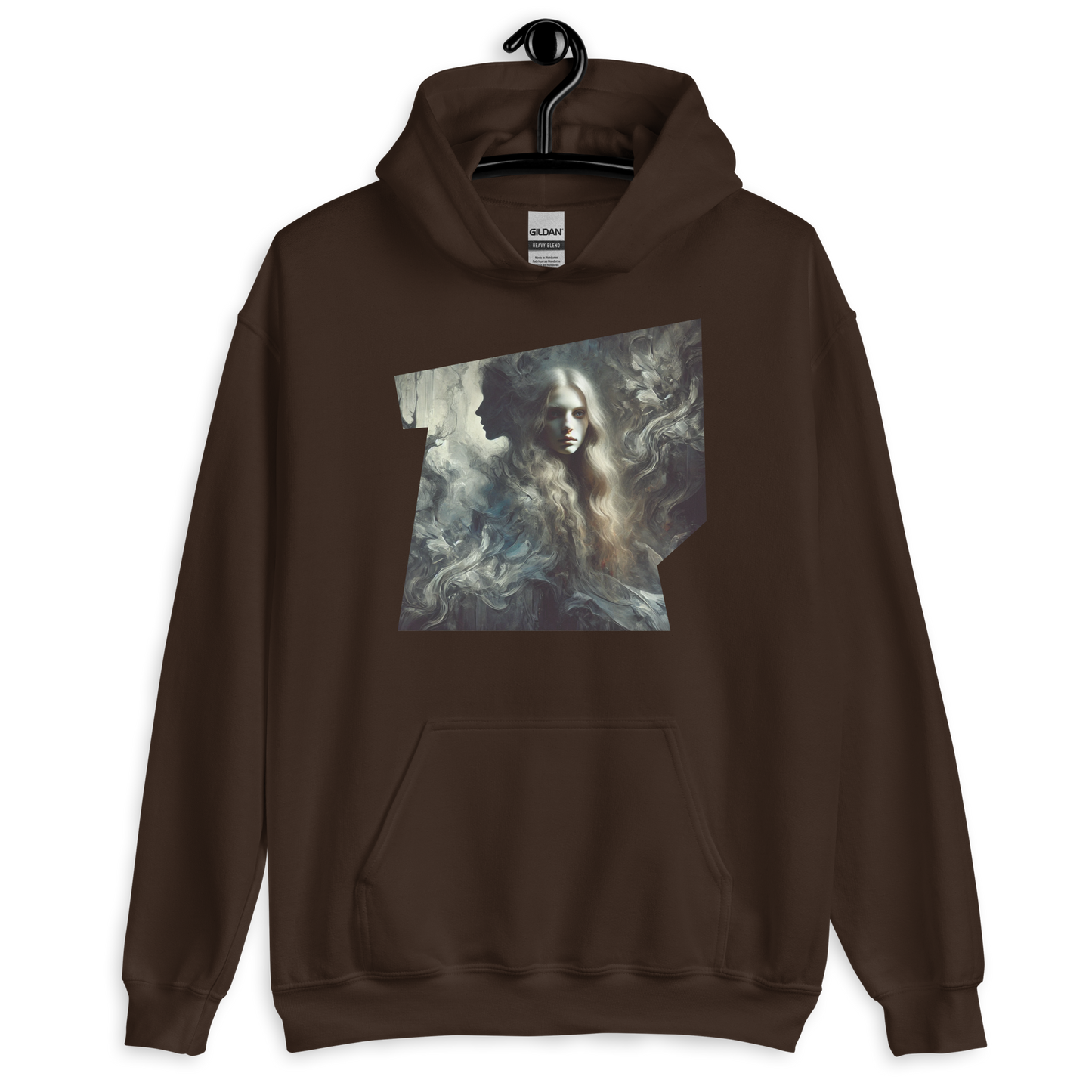 Echoes of Disorder Brown Hoodie from the Chaos Threads Collection at Absolute Legend