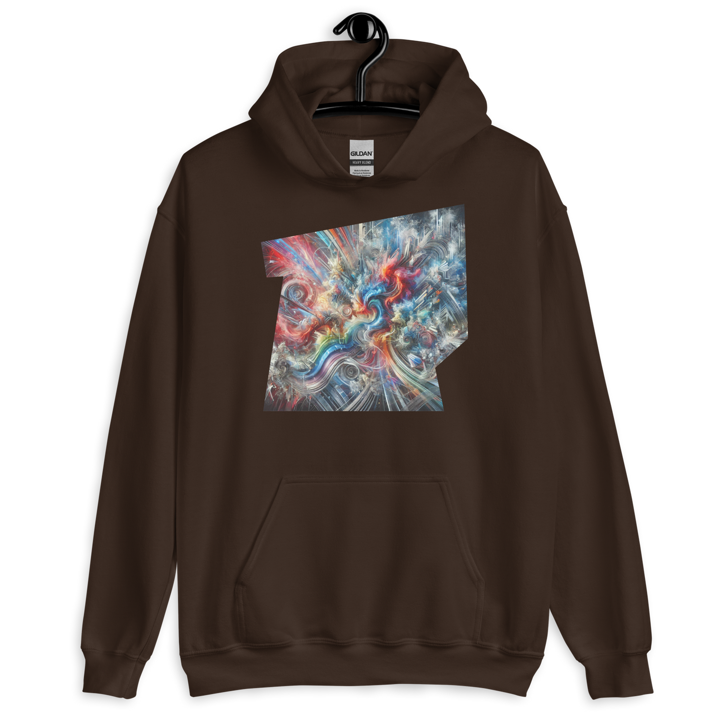 Explosive Reverie Brown Hoodie from the Chaos Threads Collection at Absolute Legend