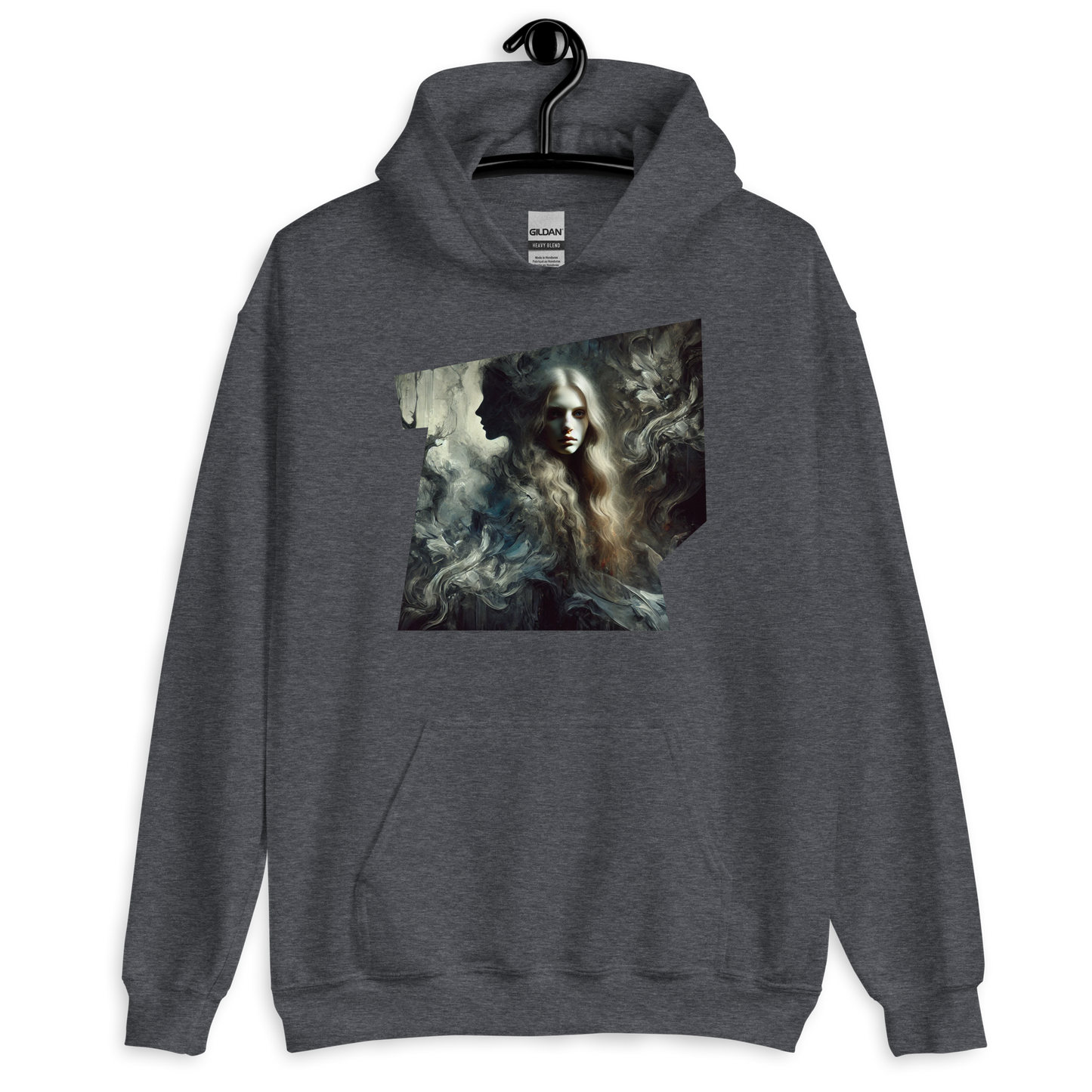 Echoes of Disorder Dark Heather Hoodie from the Chaos Threads Collection at Absolute Legend
