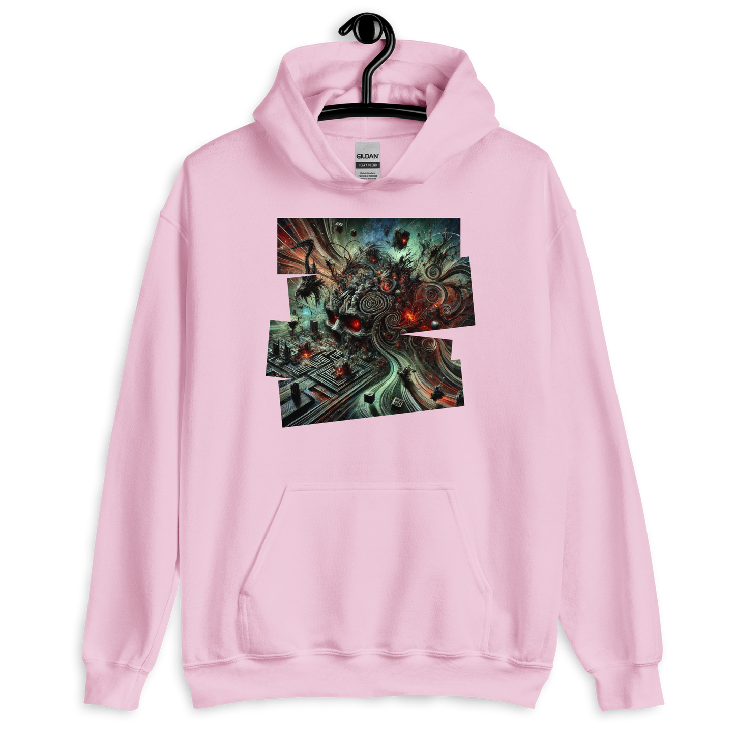 Maelstrom Resound Pale Pink Hoodie from the Chaos Threads Collection at Absolute Legend