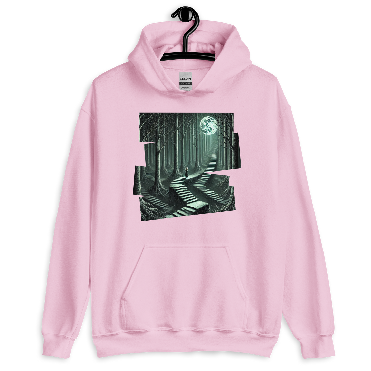 Perpetual Divergence Pale Pink Hoodie from the Chaos Threads Collection at Absolute Legend