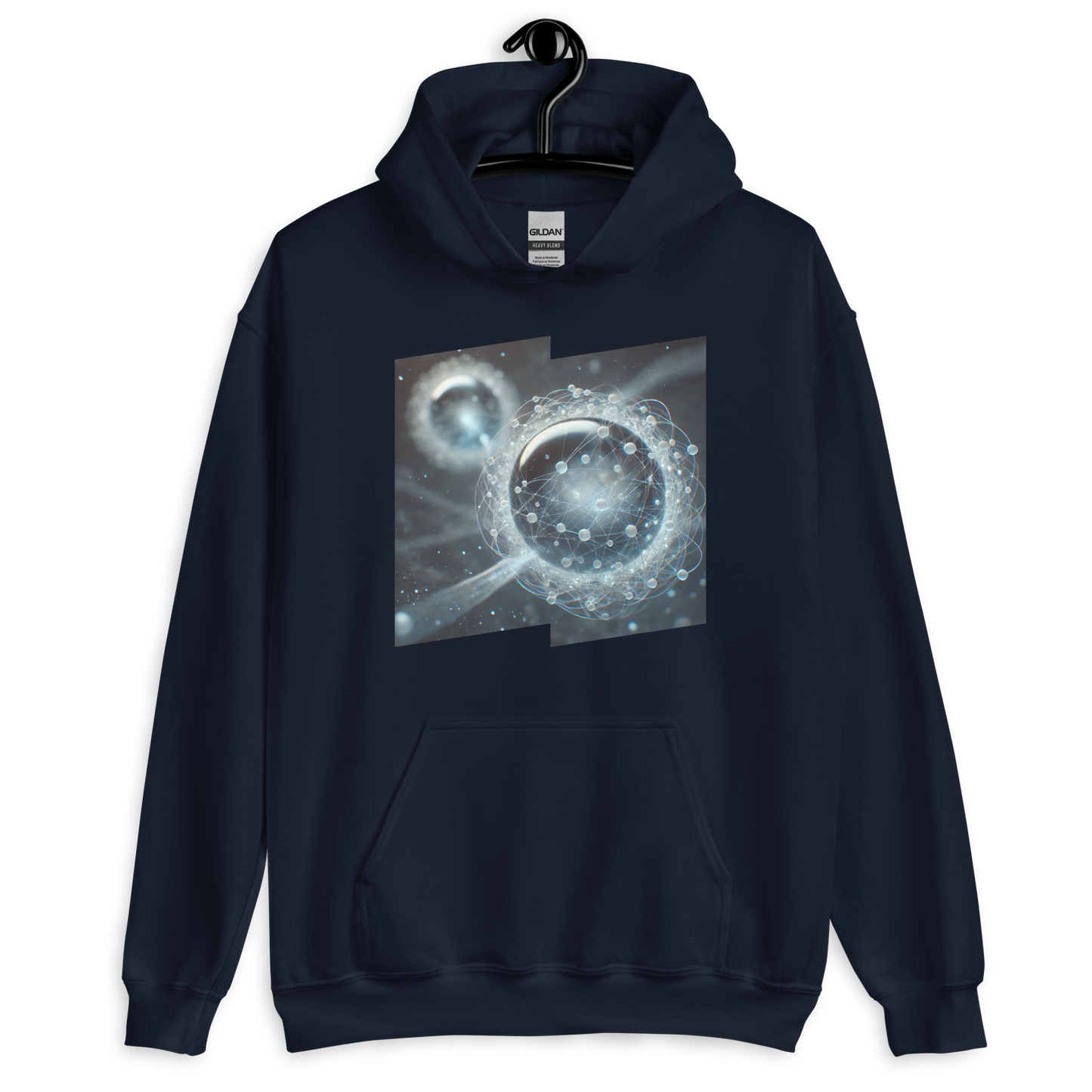 Orbital Navy Hoodie from the Quantum Converge Collection at Absolute Legend
