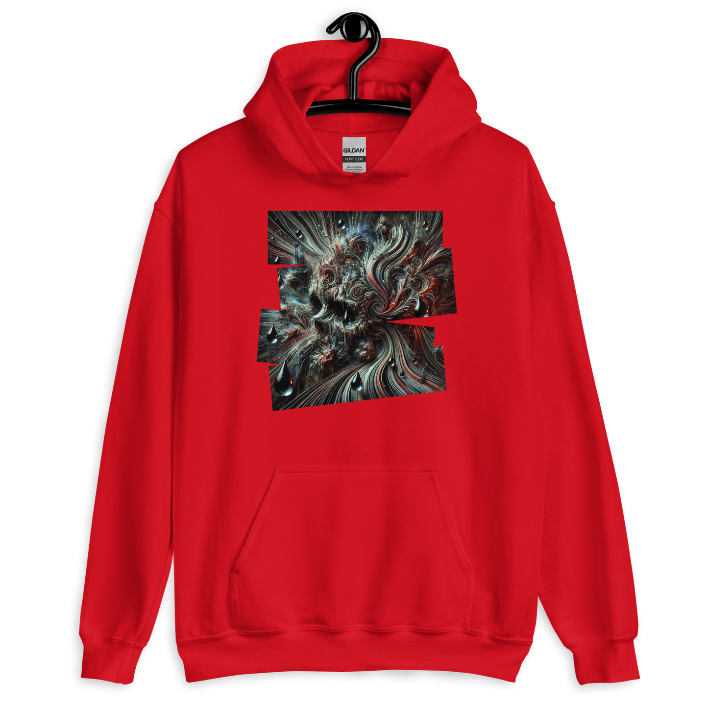Tears in Chaos Red Hoodie from the Chaos Threads Collection at Absolute Legend