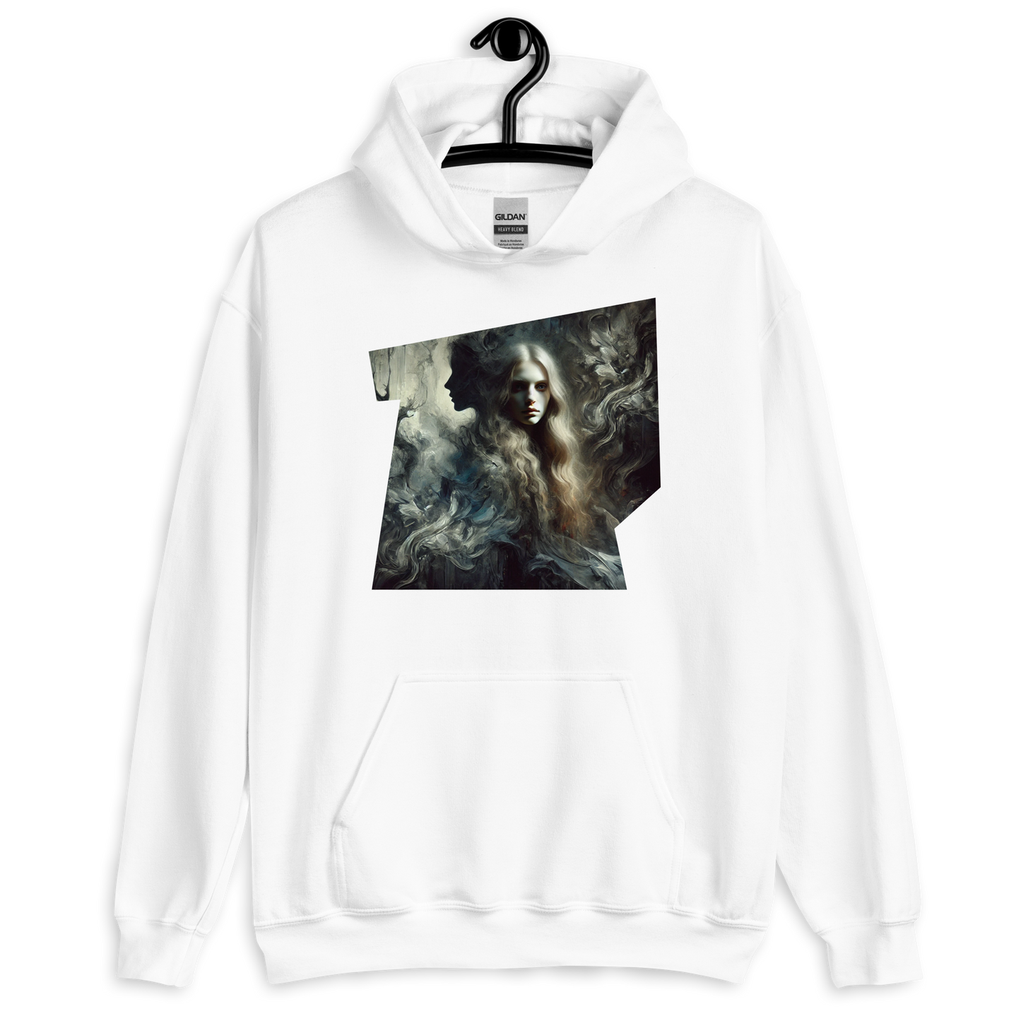 Echoes of Disorder White Hoodie from the Chaos Threads Collection at Absolute Legend