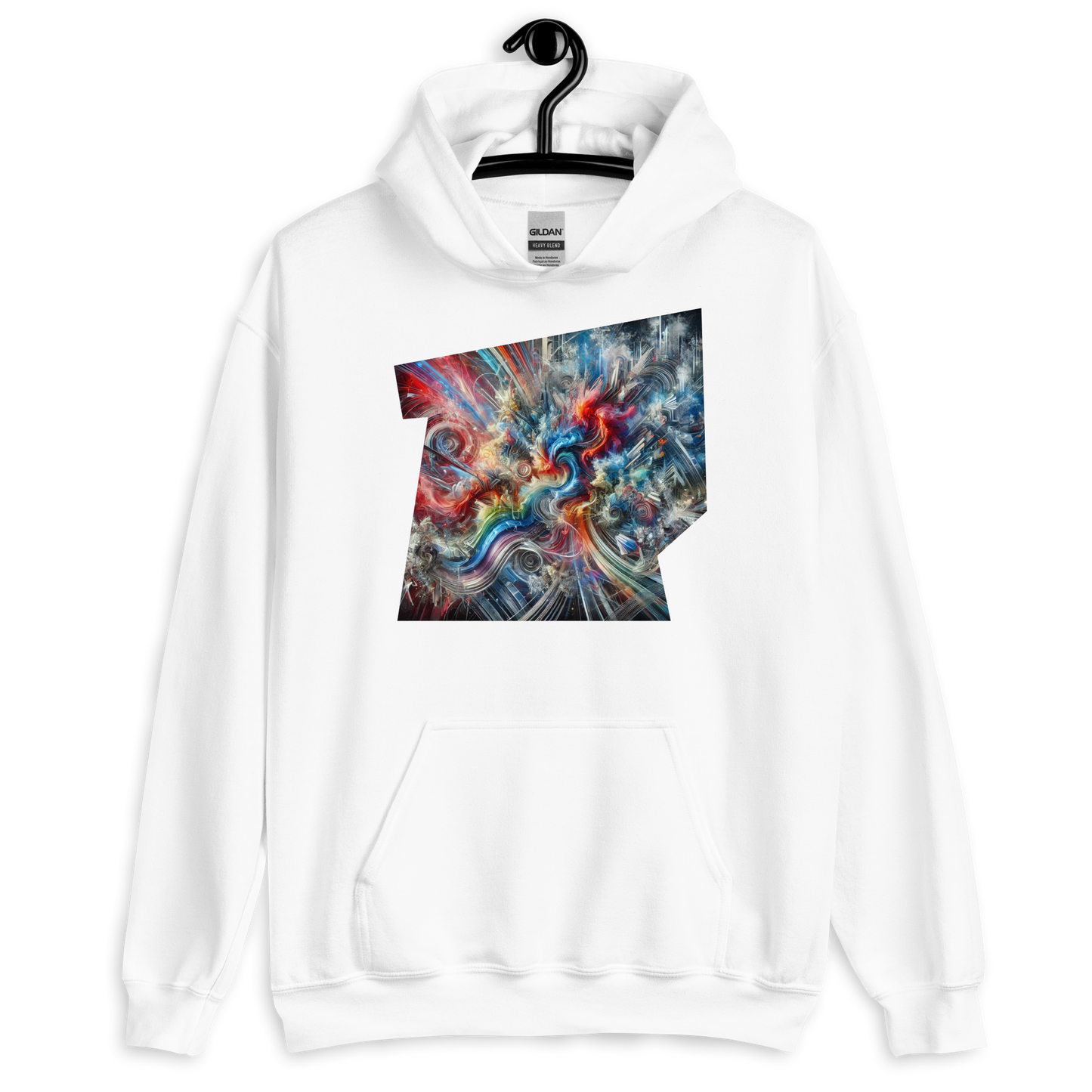 Explosive Reverie White Hoodie from the Chaos Threads Collection at Absolute Legend