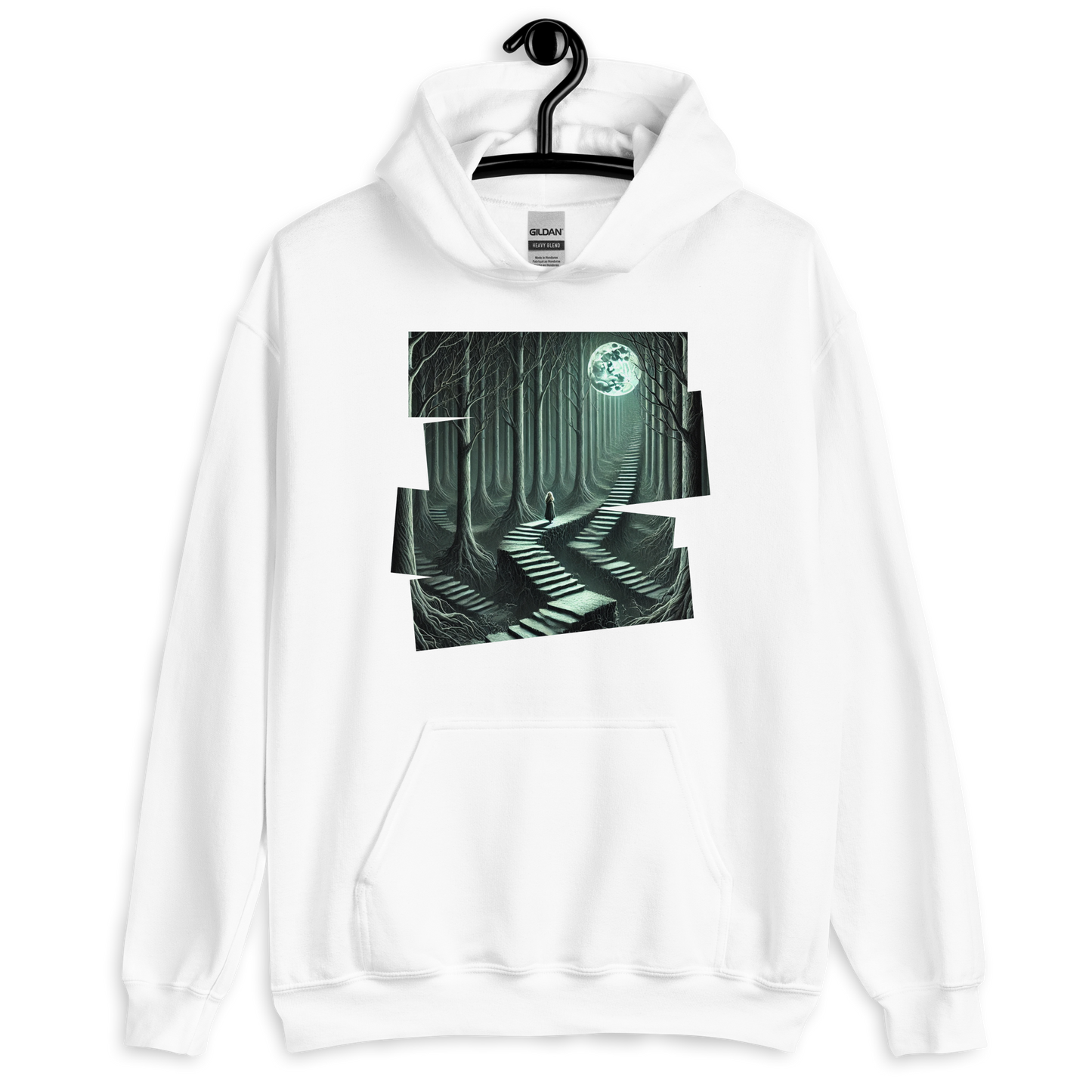 Perpetual Divergence White Hoodie from the Chaos Threads Collection at Absolute Legend