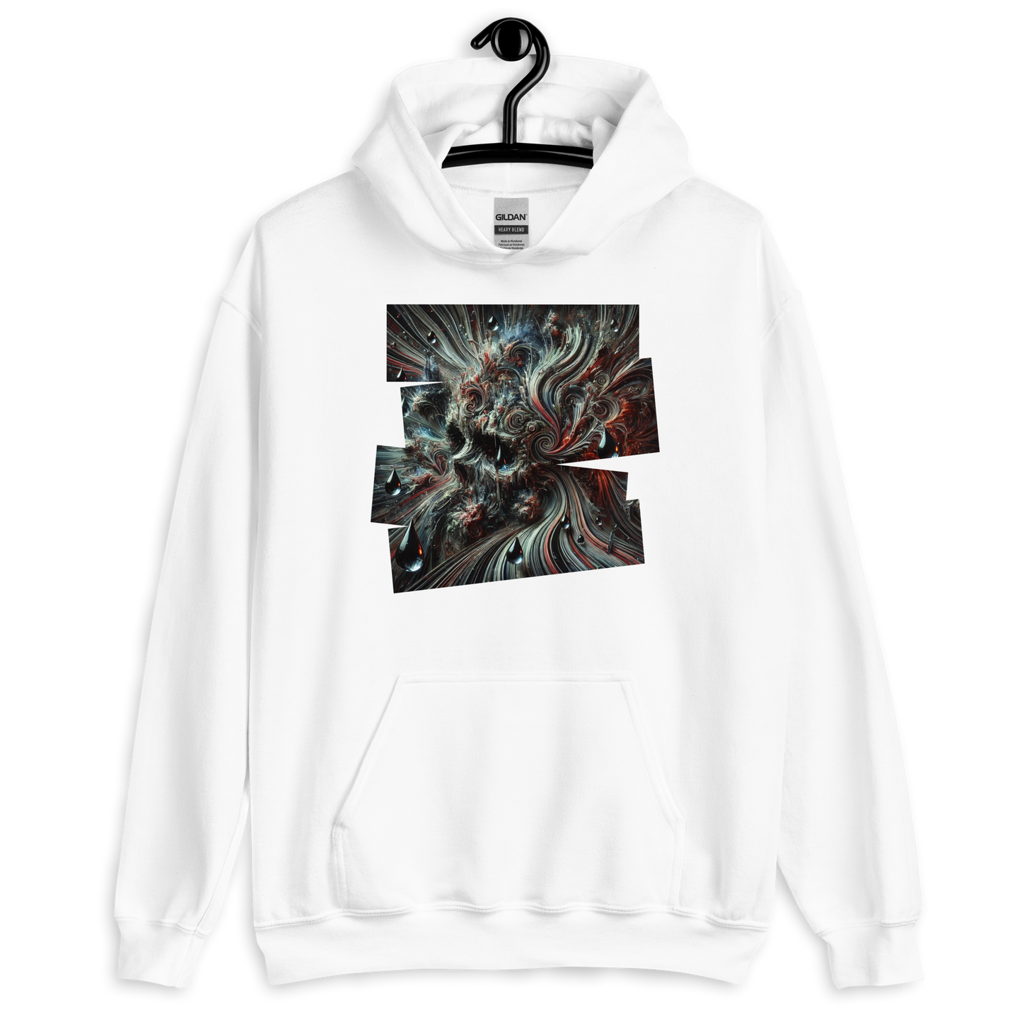 Tears in Chaos White Hoodie from the Chaos Threads Collection at Absolute Legend