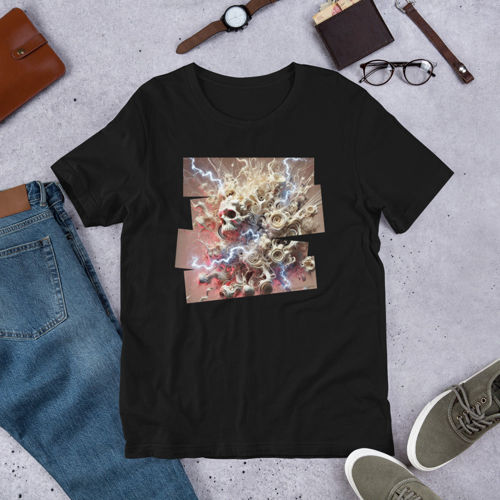 Fragmented Serenity Black T-Shirt from the Chaos Threads Collection at Absolute Legend