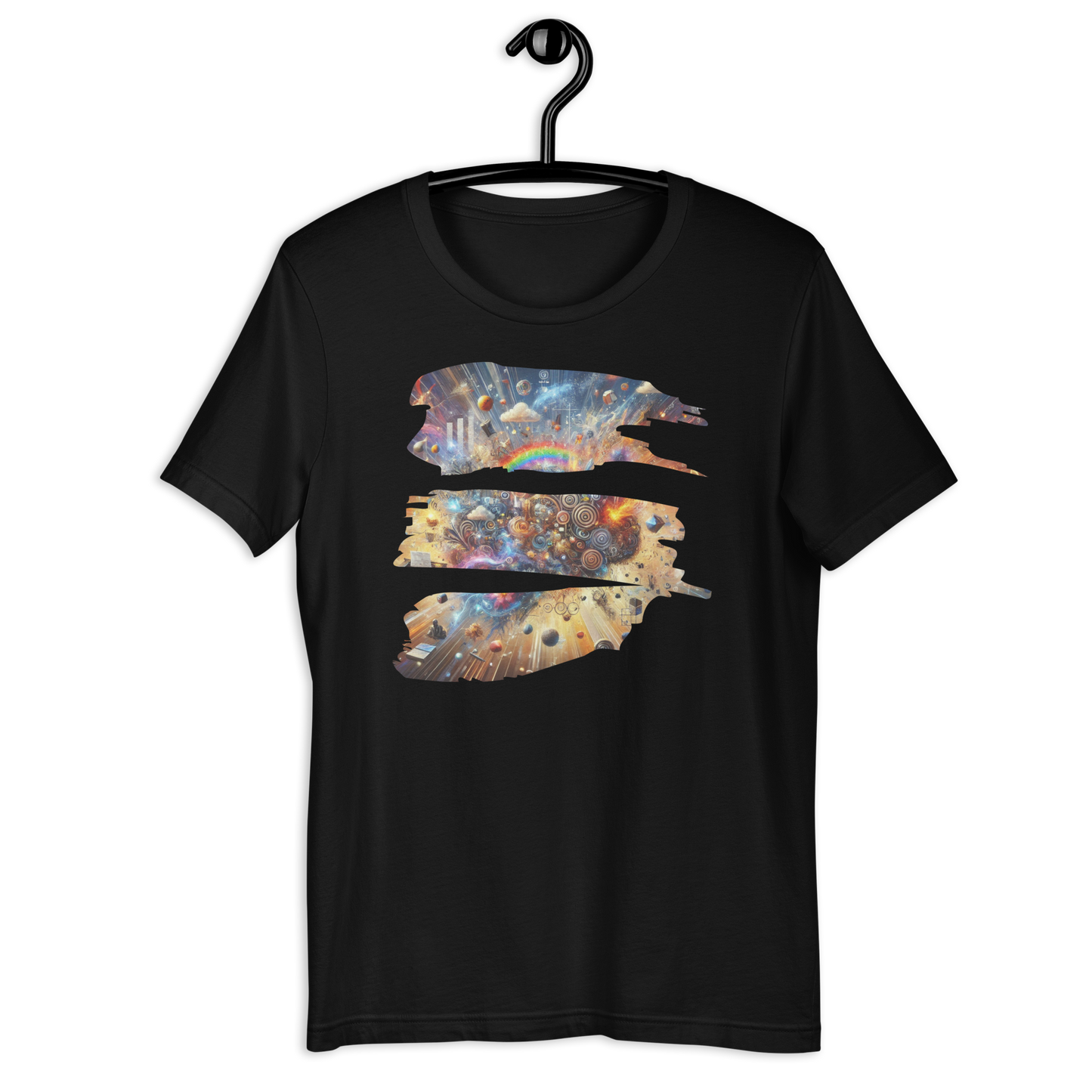 Fractured Mind Black T-Shirt from the Chaos Threads at Absolute Legend
