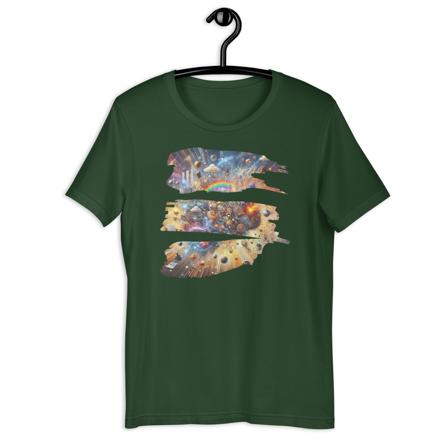 Fractured Mind Green T-Shirt from the Chaos Threads at Absolute Legend