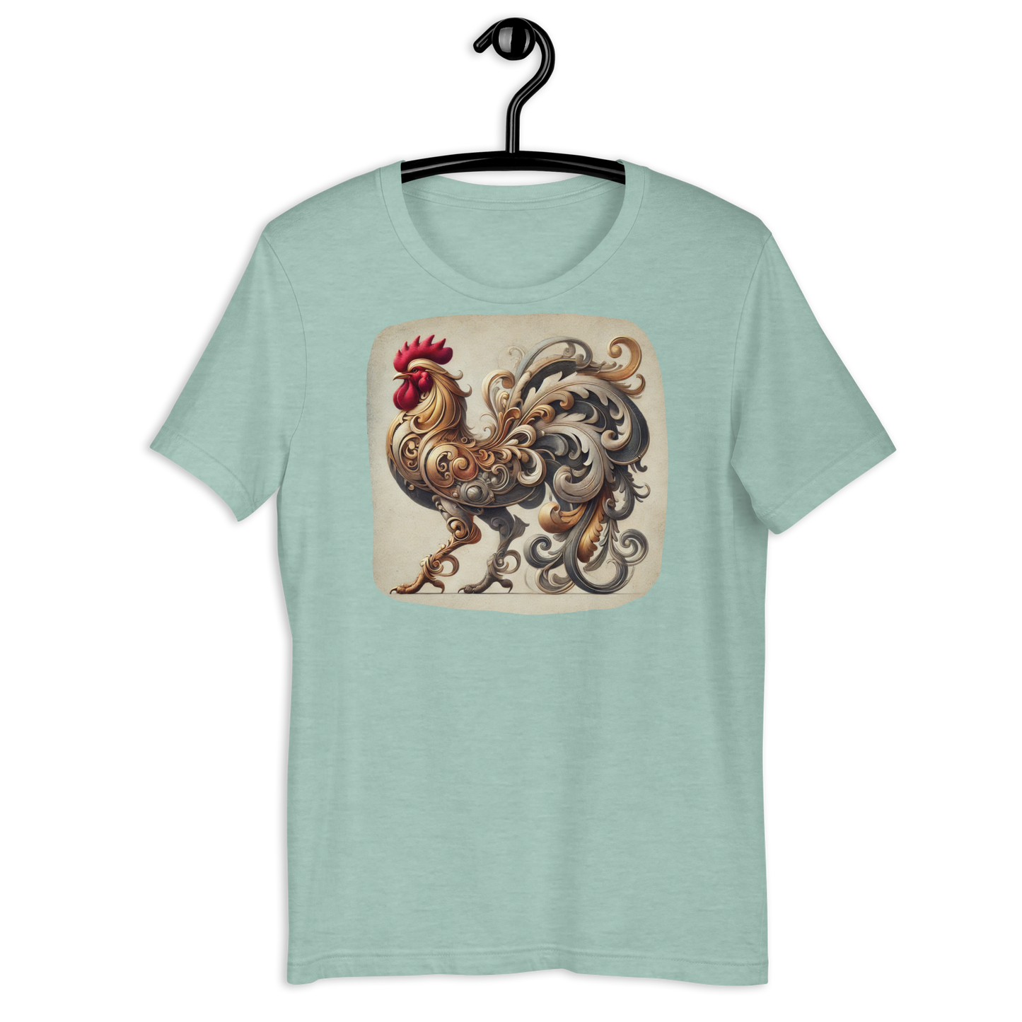 The Fancy Clucker Pale Blue T-Shirt from the Cluck Couture Collection at Absolute Legend