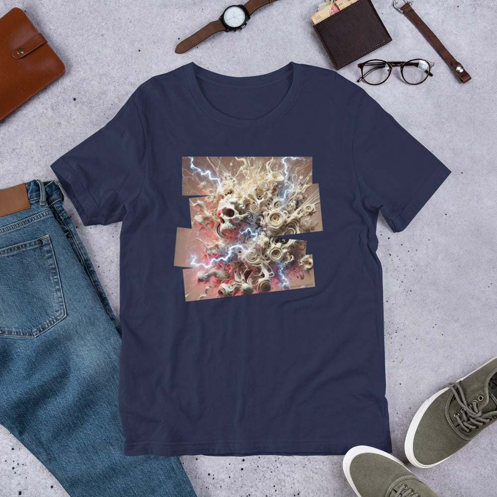 Fragmented Serenity Navy T-Shirt from the Chaos Threads Collection at Absolute Legend