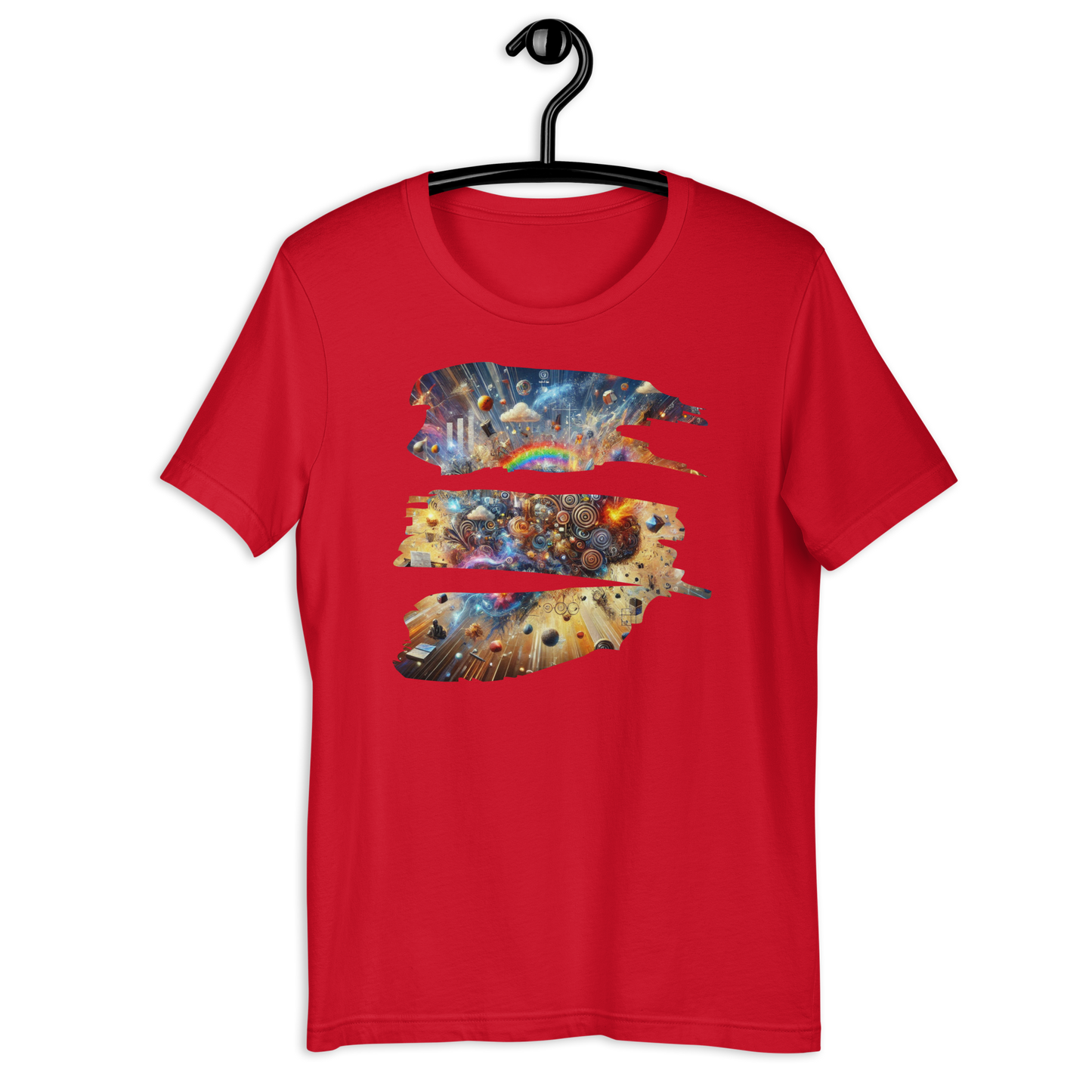 Fractured Mind Red T-Shirt from the Chaos Threads at Absolute Legend