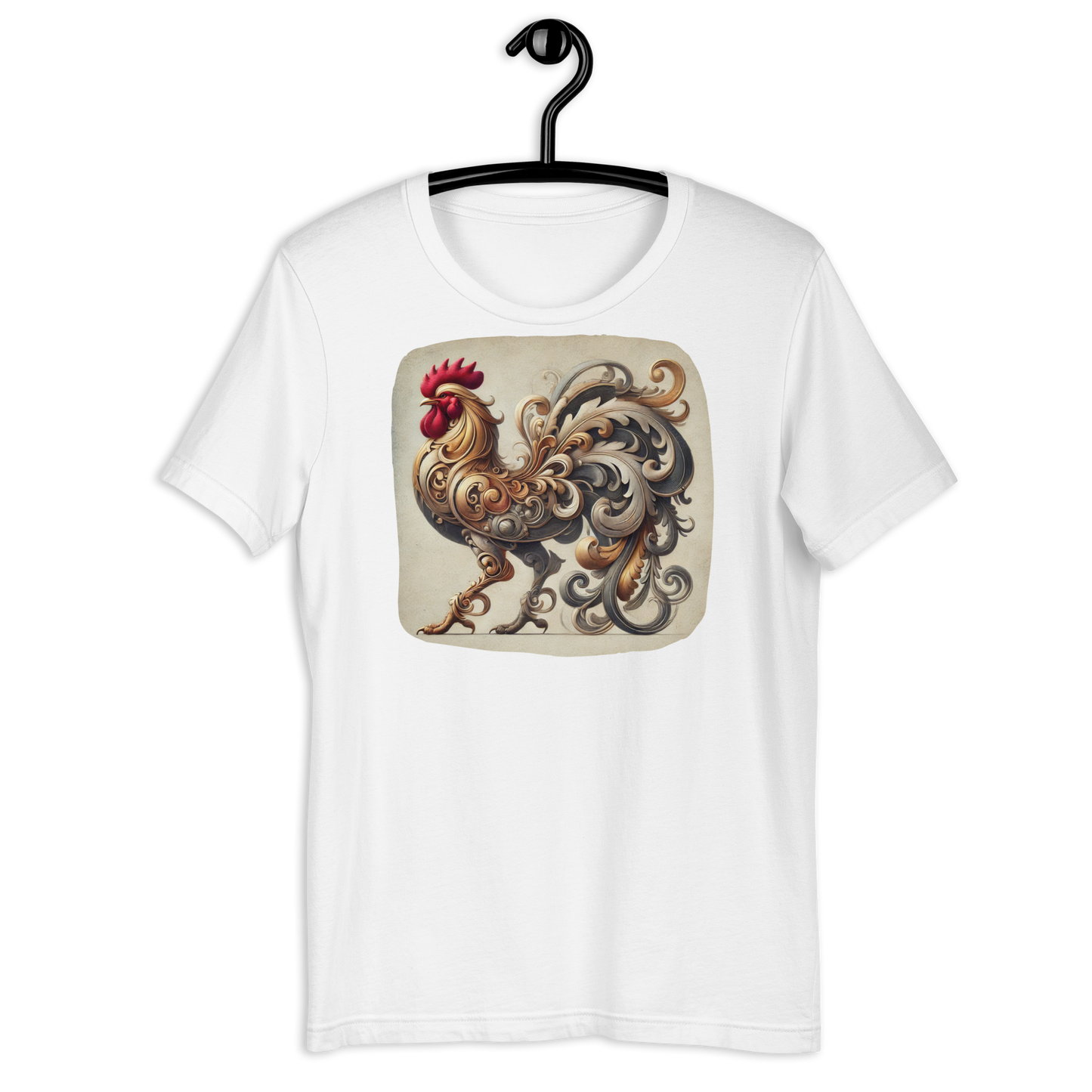 The Fancy Clucker White T-Shirt from the Cluck Couture Collection at Absolute Legend