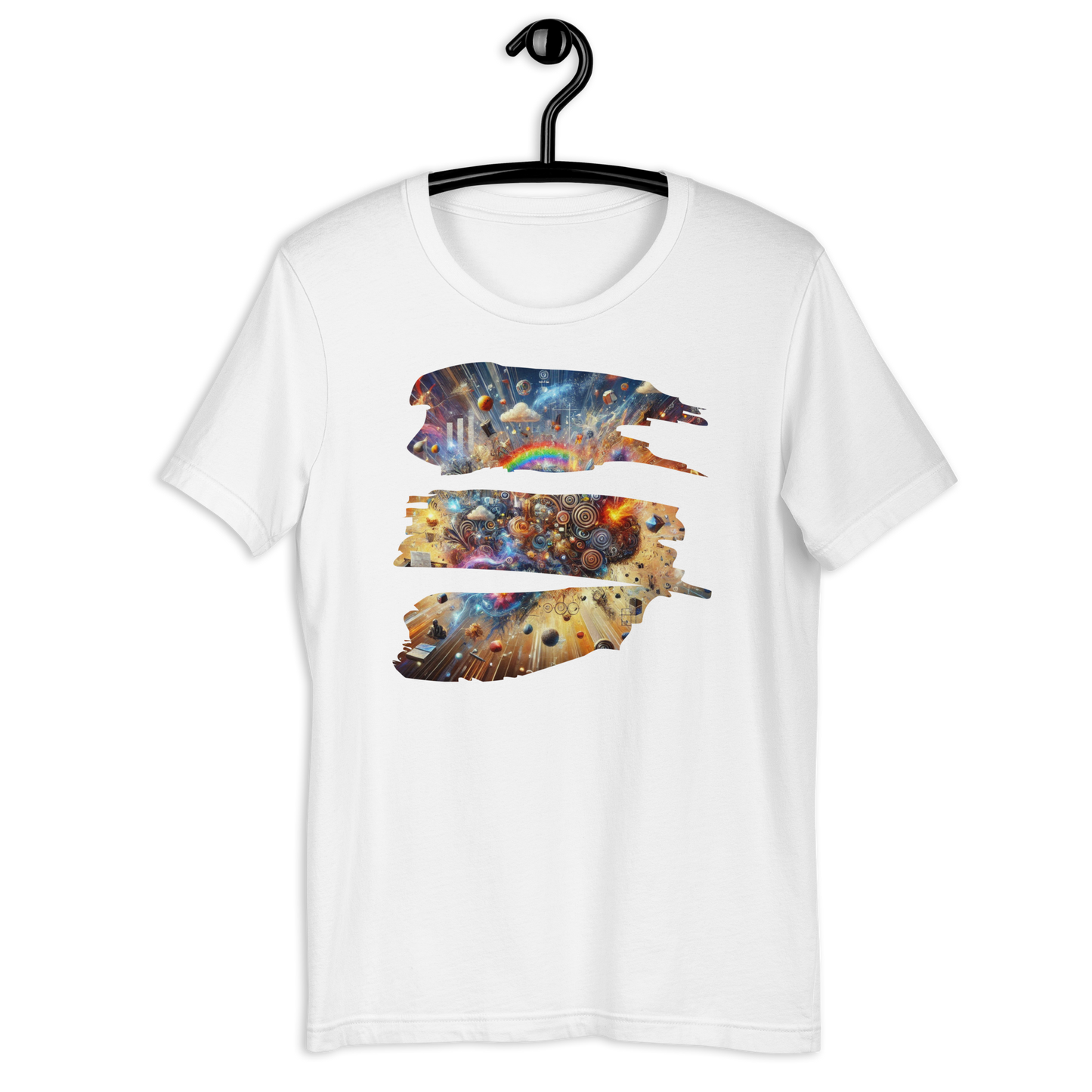 Fractured Mind White T-Shirt from the Chaos Threads at Absolute Legend