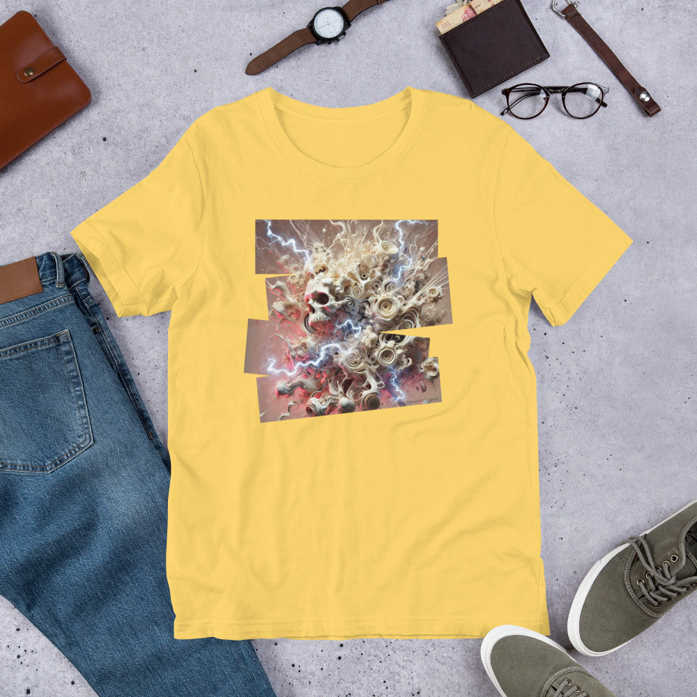 Fragmented Serenity Yellow T-Shirt from the Chaos Threads Collection at Absolute Legend