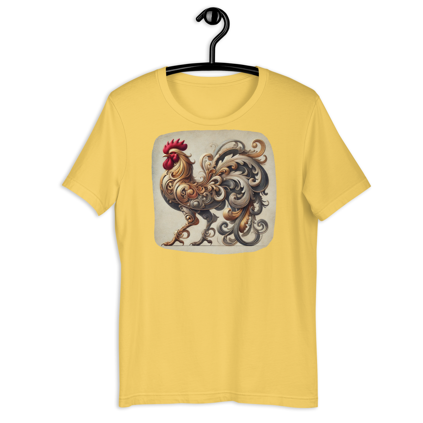 The Fancy Clucker Yellow T-Shirt from the Cluck Couture Collection at Absolute Legend