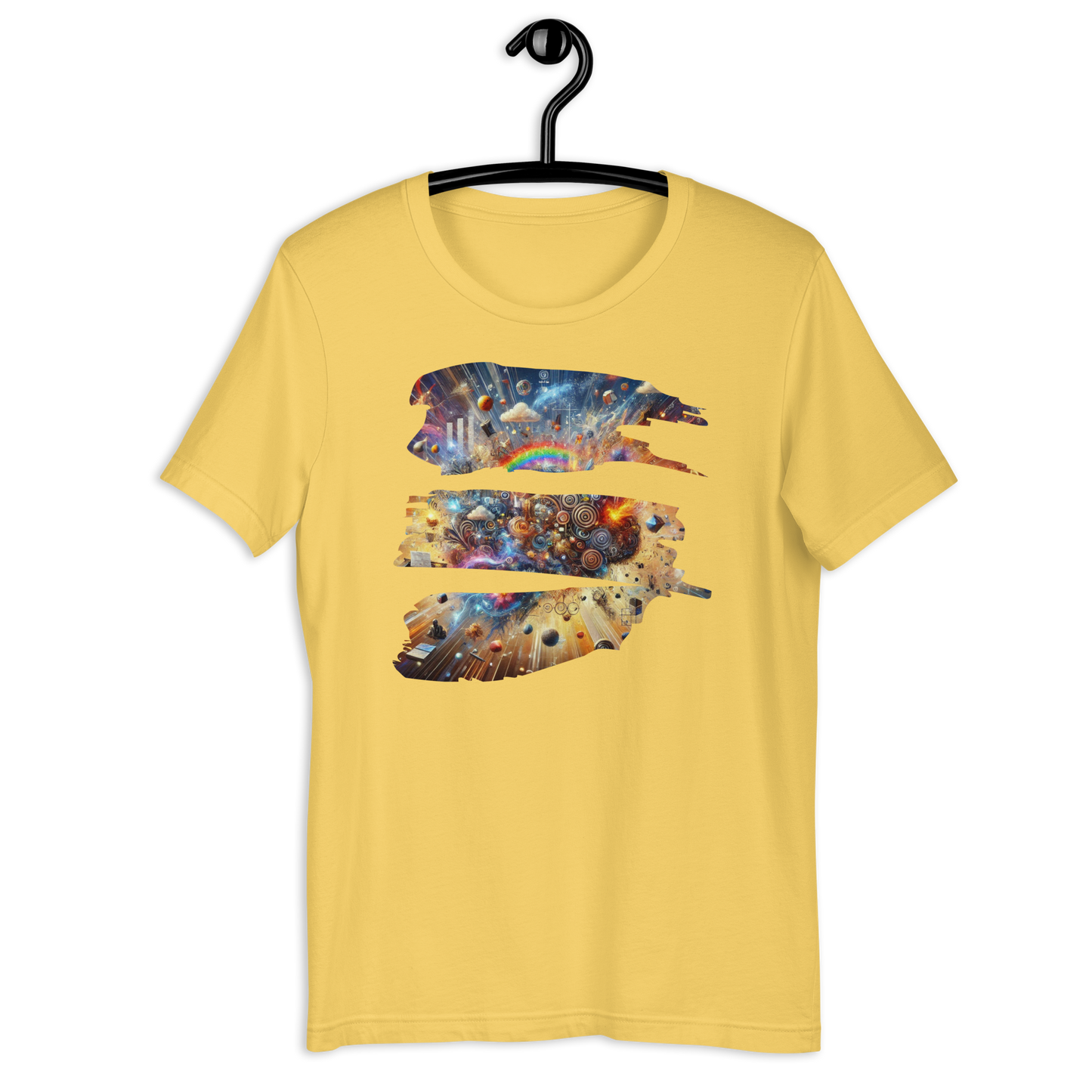Fractured Mind Yellow T-Shirt from the Chaos Threads at Absolute Legend