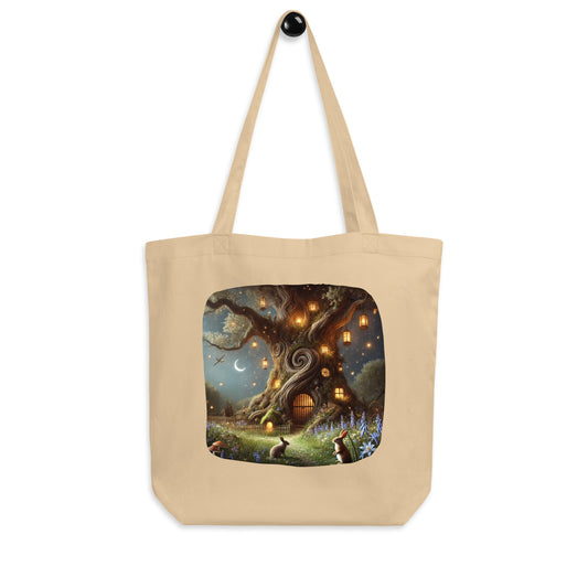 Wendys Place Tote Bag with a cosy, vintage-inspired design evoking warmth and homey nostalgia from the Woodland Whimsy Collection at Absolute Legend
