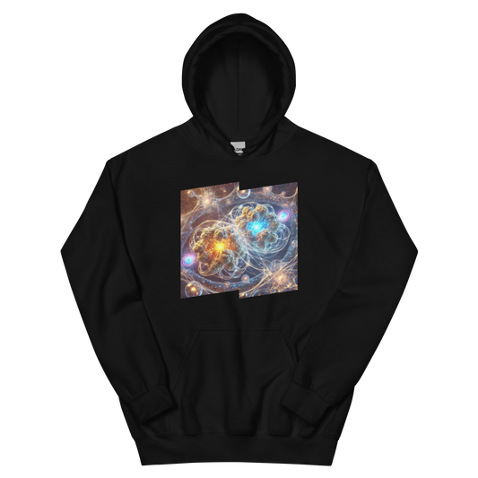 Molecular Nexus Black Hoodie from the Quantum Converge Collection at Absolute Legend