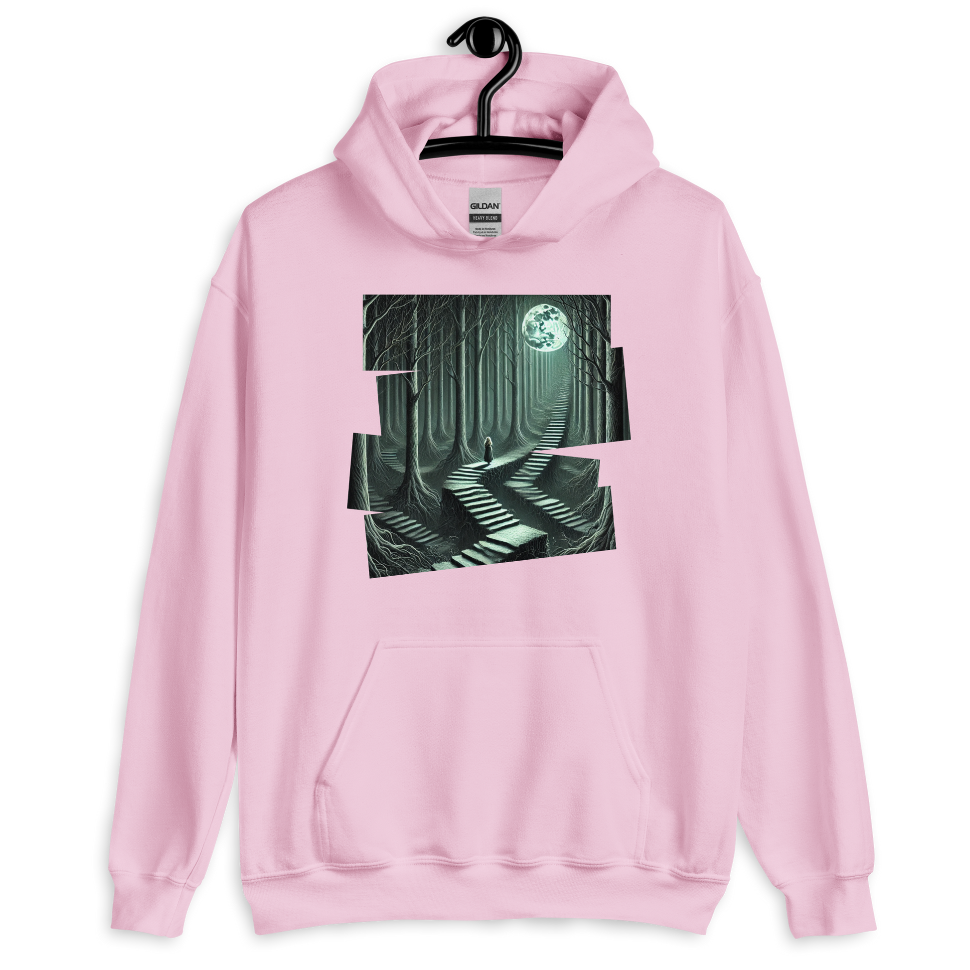 Perpetual Divergence Pale Pink Hoodie from the Chaos Threads Collection at Absolute Legend