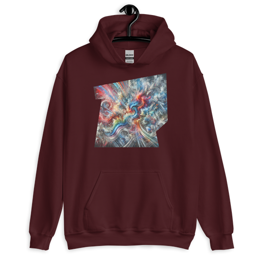 Explosive Reverie Maroon Hoodie from the Chaos Threads Collection at Absolute Legend