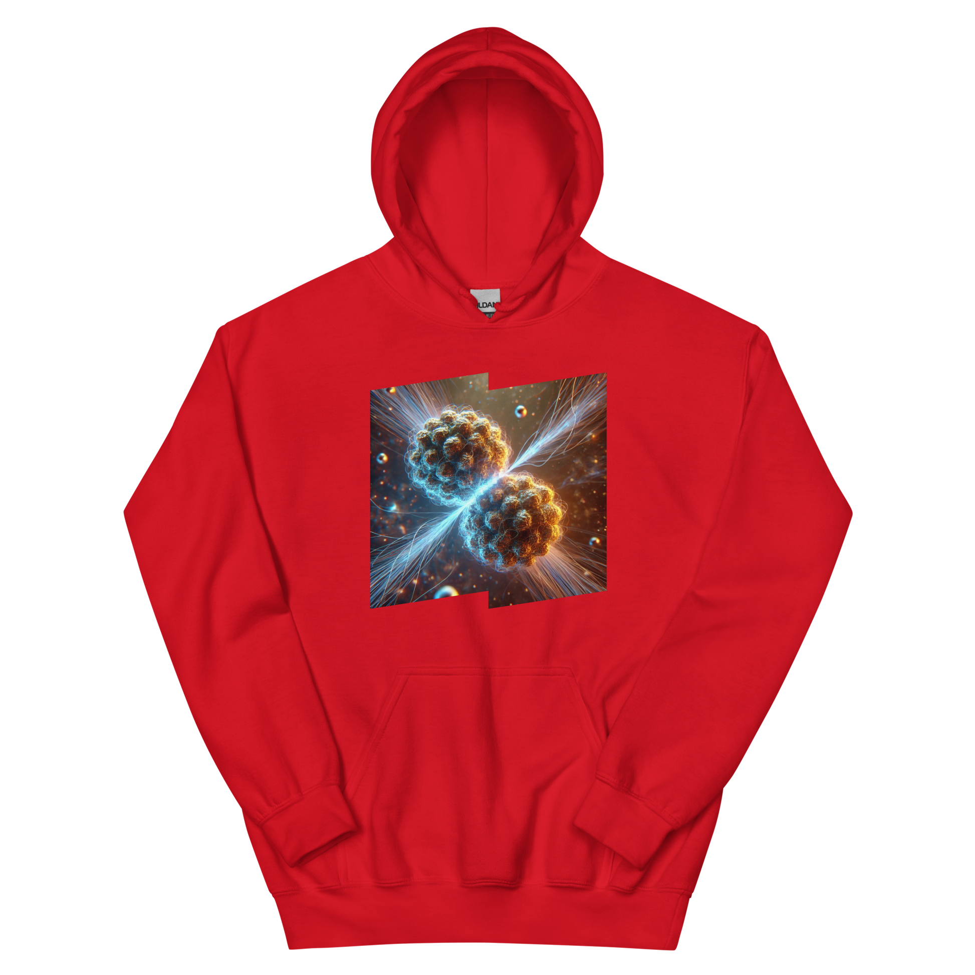 Stellar Synapse Red Hoodie from the Quantum Converge Collection at Absolute Legend