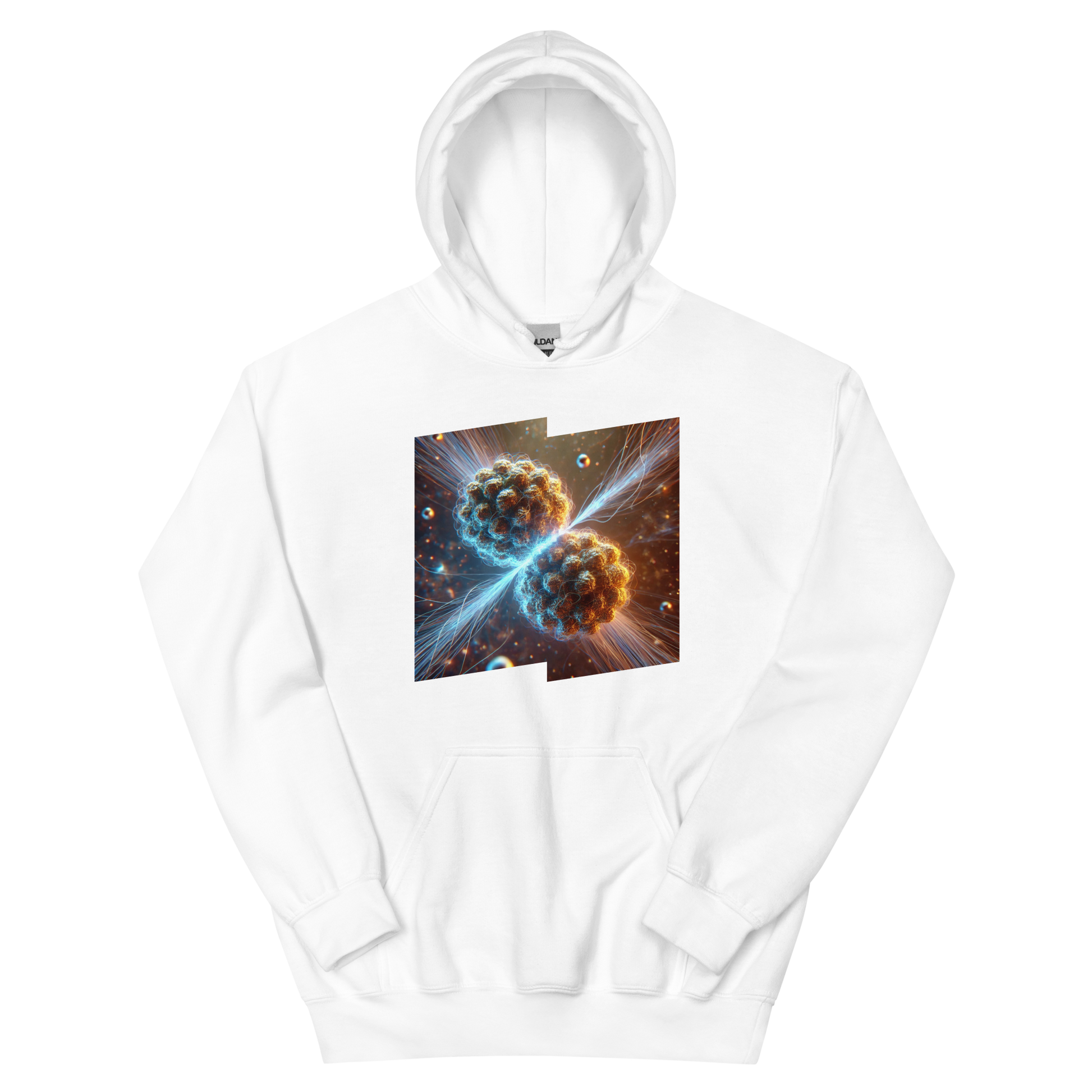 Stellar Synapse White Hoodie from the Quantum Converge Collection at Absolute Legend
