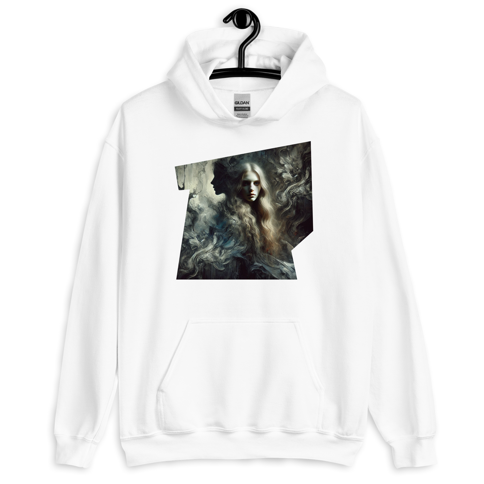 Echoes of Disorder White Hoodie from the Chaos Threads Collection at Absolute Legend