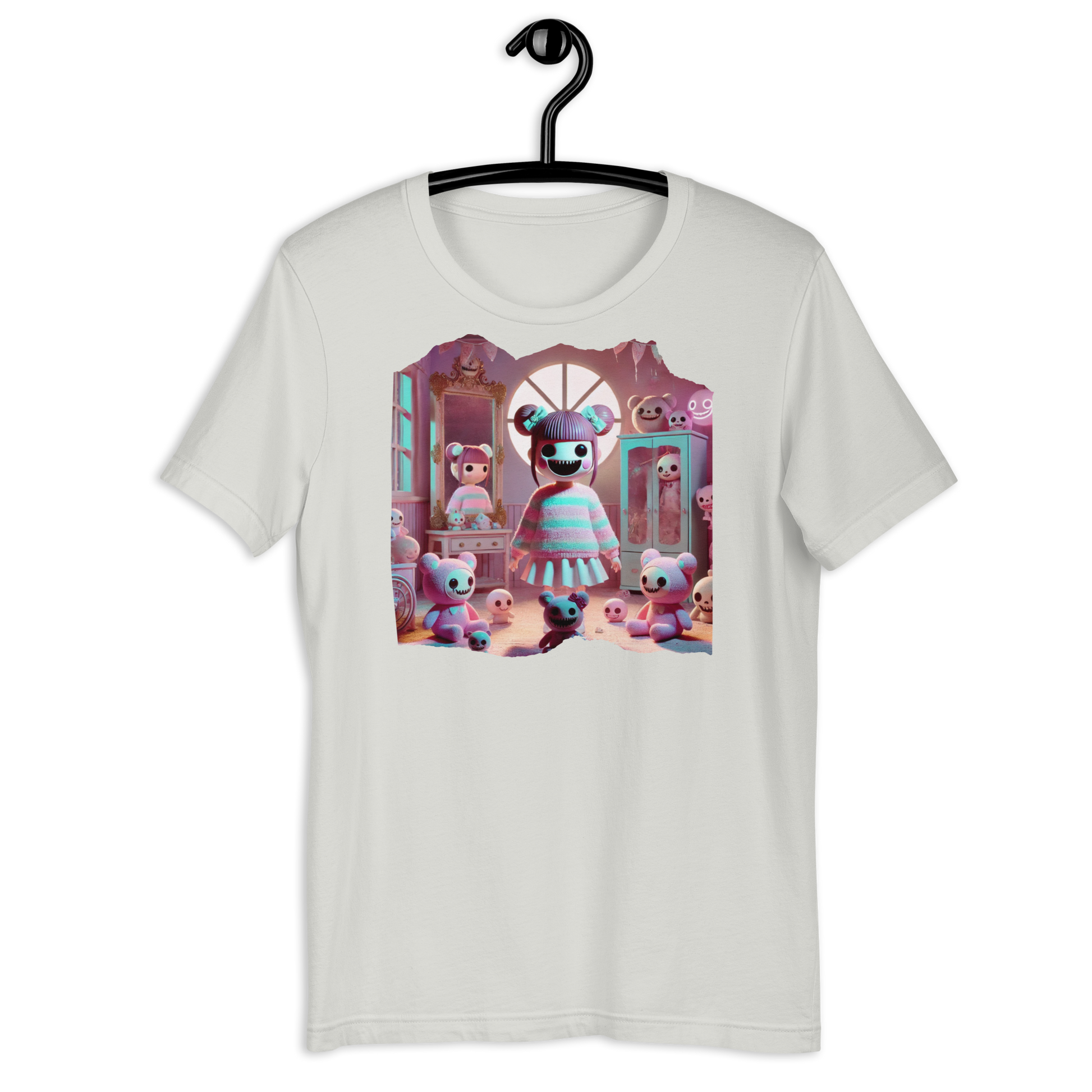 Sweetly Sinister White T-Shirt from the Twisted Kawaii Collection at Absolute Legend